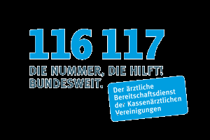 116 117 die Nummer, die hilft! Bundesweit.